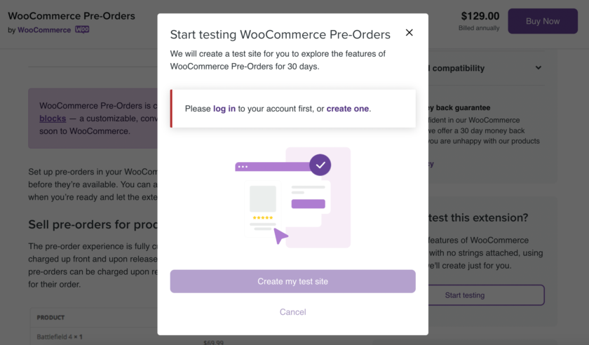 WooCommerce 官方将允许用户在购买前通过沙盒网站测试付费扩展