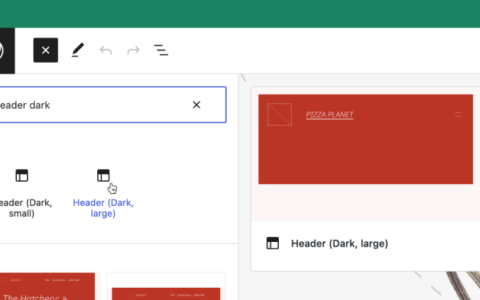 Gutenberg 13.8 新增自适应排版、改进可访问性、改进的引用块和增强模板部件UX