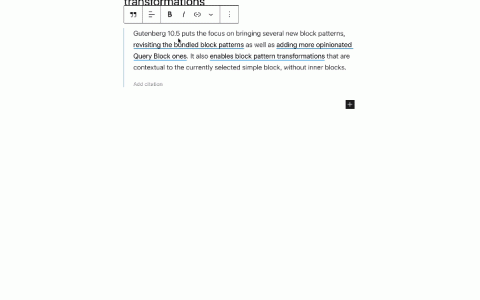 Gutenberg 10.5 支持嵌入PDF，新增块模式，增强自定义器的小工具功能