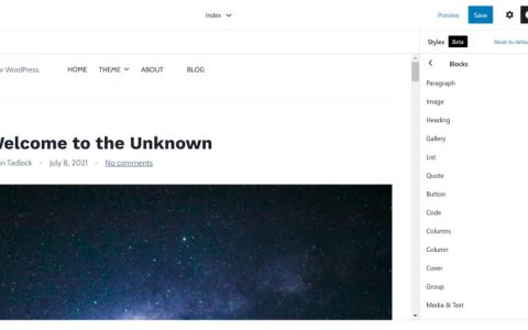 Gutenberg 11.6重磅升级：全局样式UI革新与子主题支持全面解析