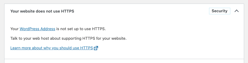 WordPress 5.7 改进了HTTPS检测和迁移
