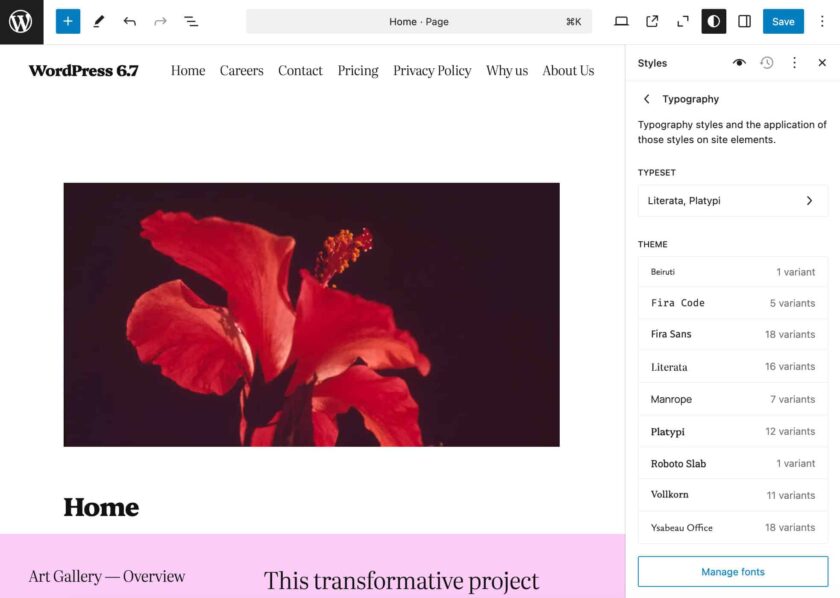 WordPress 6.7 新主题 Twenty Twenty-Five 开发者详解