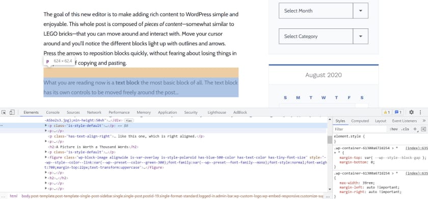 Gutenberg 11.4新功能详解：块间隙按钮填充画廊嵌套特色图像双色调