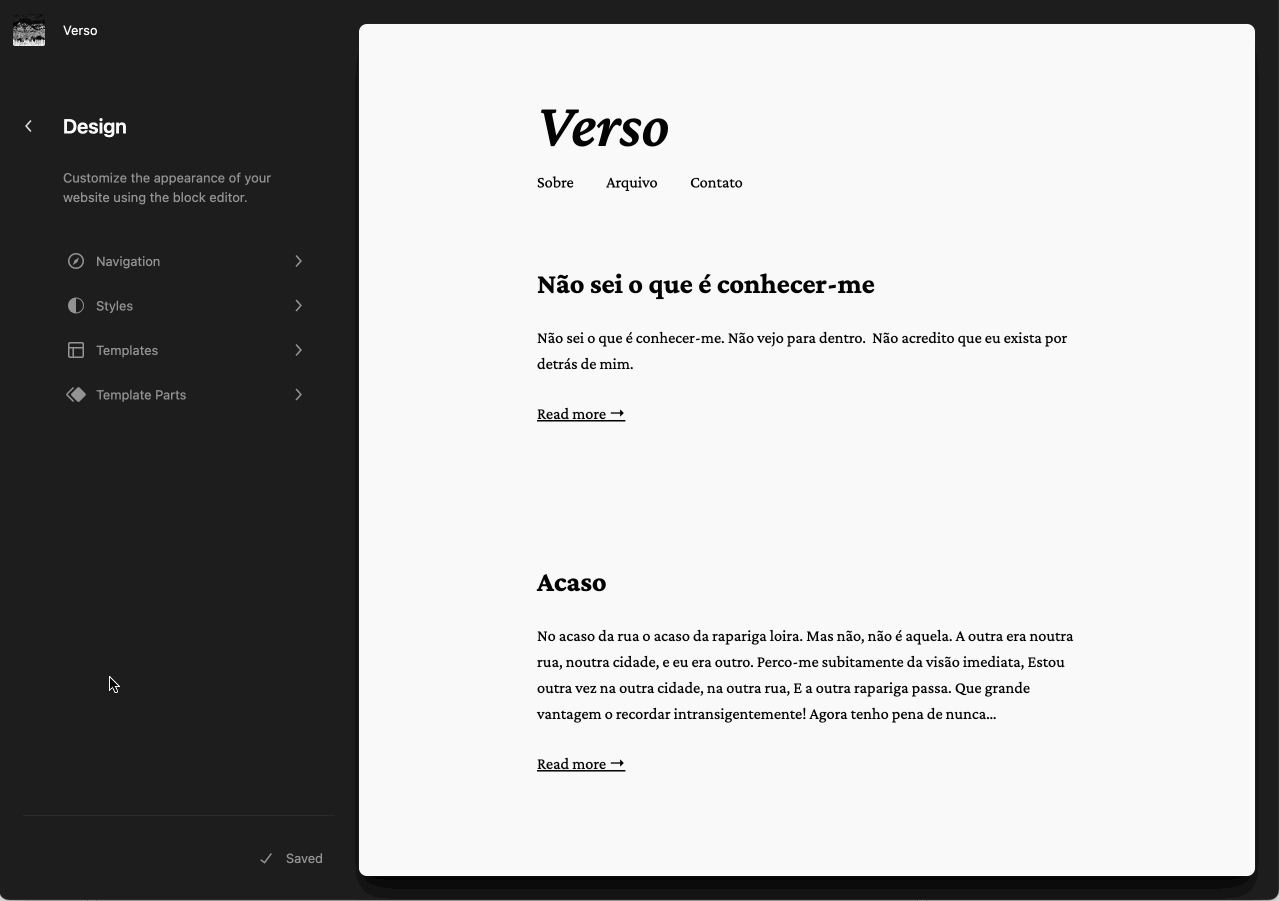 Gutenberg 15.7 将站点徽标上传添加到检查器控件
