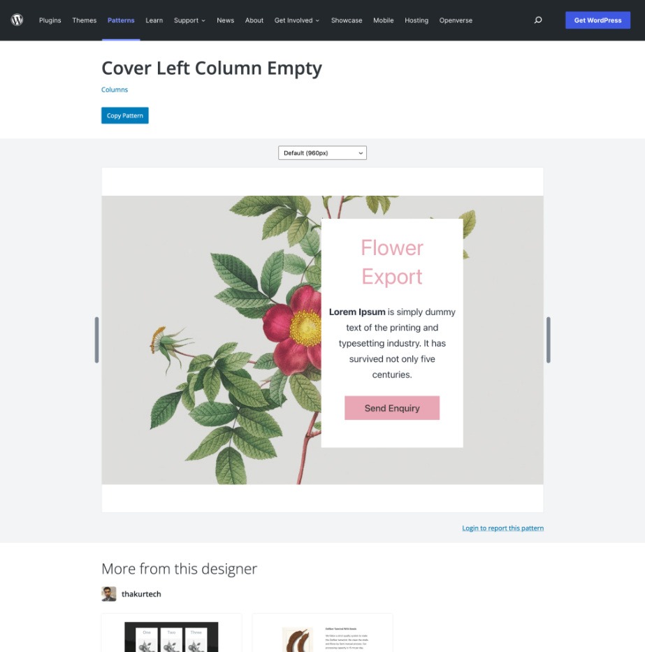 WordPress 官方推出样板构建器，允许用户提交样板到官方库