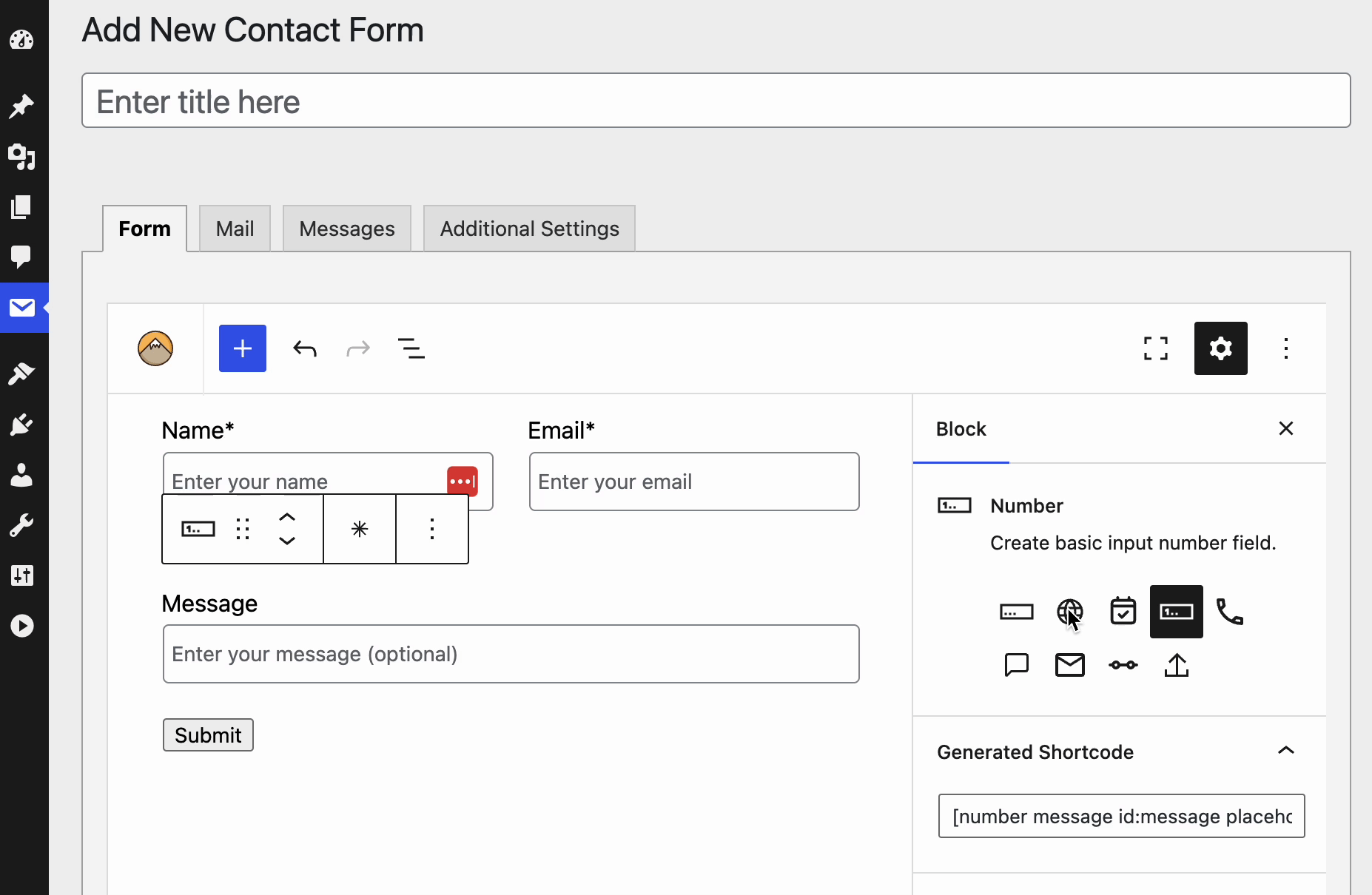 新的 CF7 Blocks 插件将区块（Blocks）引入 Contact Form 7