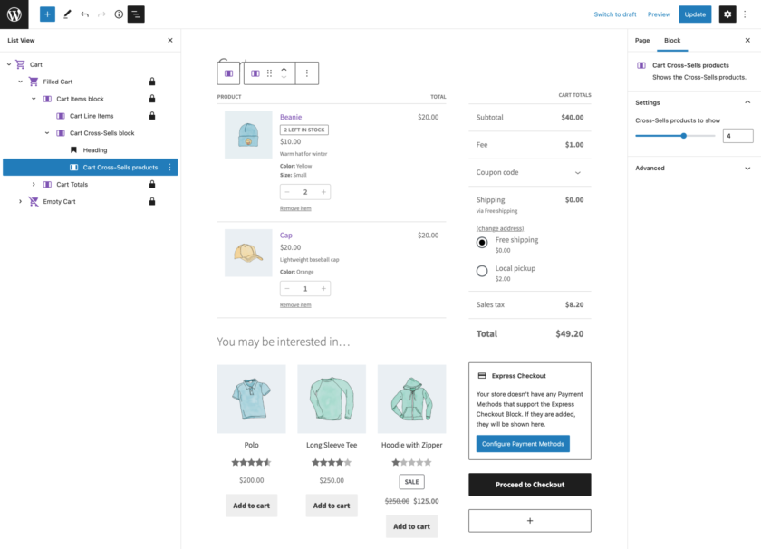 WooCommerce 7.1发布高性能订单存储与购物车交叉销售功能