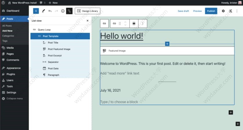 WordPress 5.8 正式版发布，超全更新详解来啦
