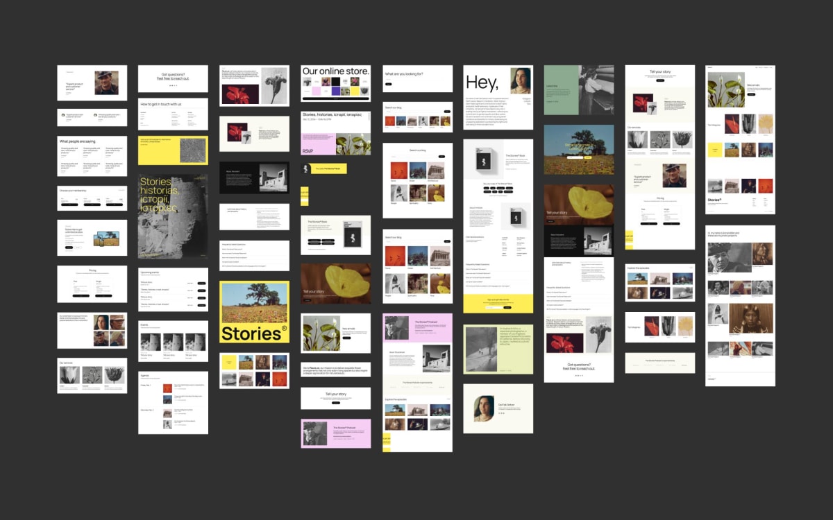 WordPress 6.7 新主题 Twenty Twenty-F​​ive 预览 - Patterns