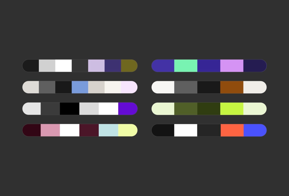 WordPress 6.7 新主题 Twenty Twenty-F​​ive 预览 - Colors