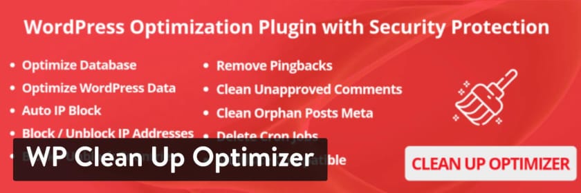 WP Clean Up Optimizer