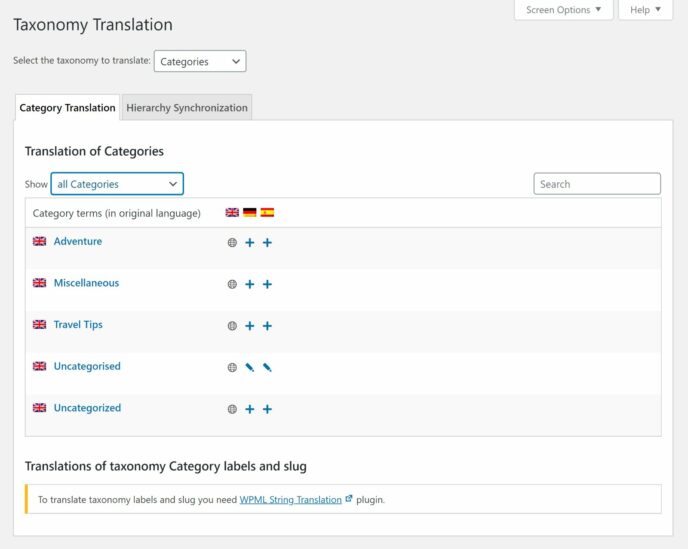 WordPress 多语言翻译插件 WPML 功能详解和点评