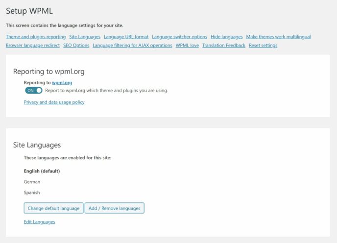 WordPress 多语言翻译插件 WPML 功能详解和点评