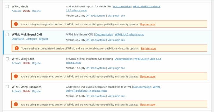 WordPress 多语言翻译插件 WPML 功能详解和点评