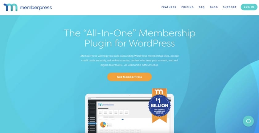 优秀的 WordPress 会员订阅插件 MemberPress
