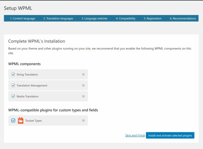 WordPress 多语言翻译插件 WPML 功能详解和点评