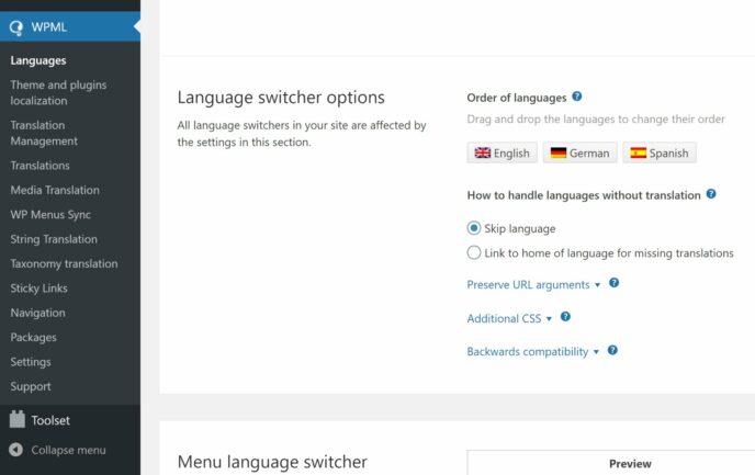 WordPress 多语言翻译插件 WPML 功能详解和点评