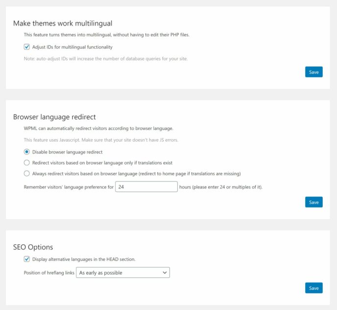 WordPress 多语言翻译插件 WPML 功能详解和点评