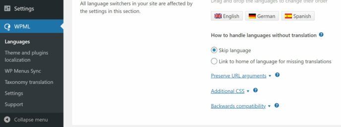 WordPress 多语言翻译插件 WPML 功能详解和点评