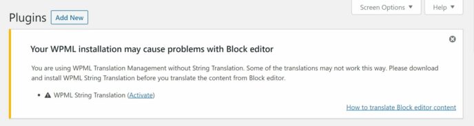 WordPress 多语言翻译插件 WPML 功能详解和点评
