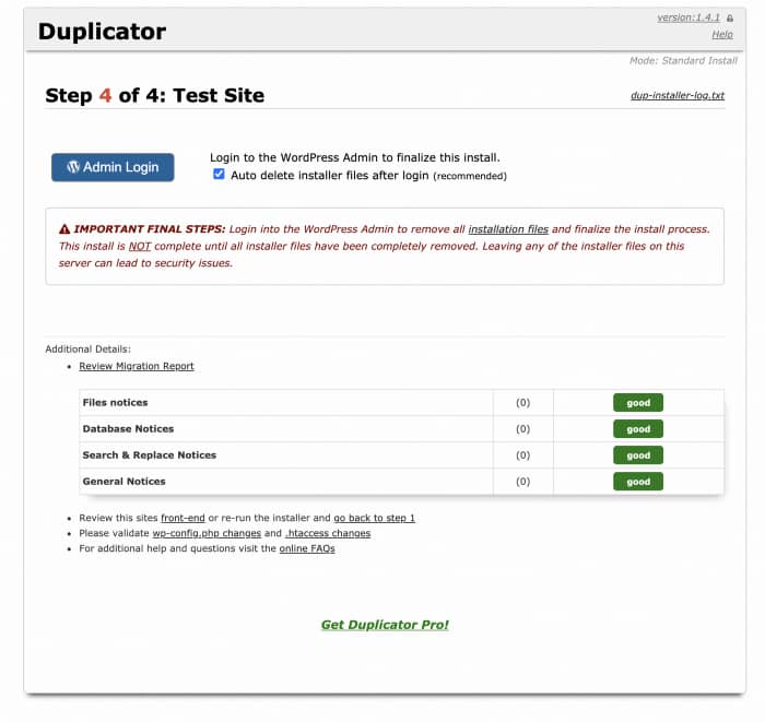 使用 Duplicator 将 WordPress 网站从本地环境迁移到线上服务器