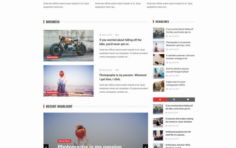 WordPress免费杂志主题Start Magazine 简美设计SEO优化