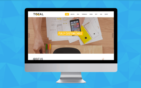 WordPress 多用途企业主题 Total（兼容WooCommerce）