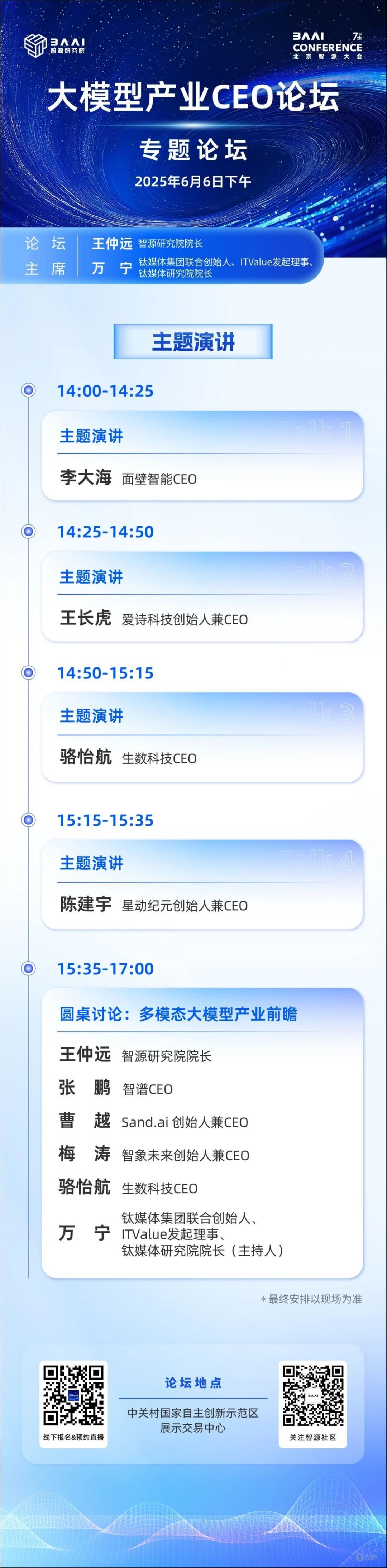 025智源大会大模型CEO论坛议程深度解析"