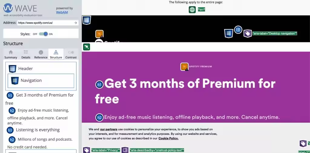 Using-the-web-accessibility-evaluation-tool-to-preview-more-information-about-the-Spotify-websites-structure-1024x506.webp.jpgo_