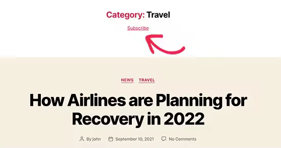 WordPress分类RSS Feed设置与使用教程