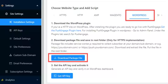 download-package-file-wordpress-pushengage.pngo_