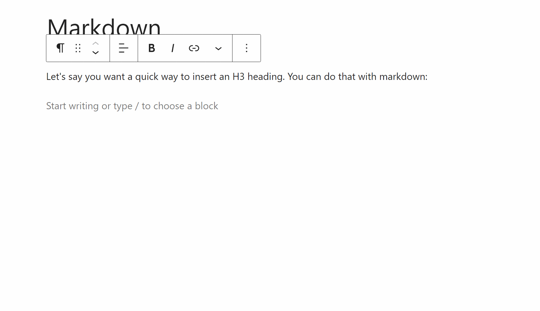 markdown-support