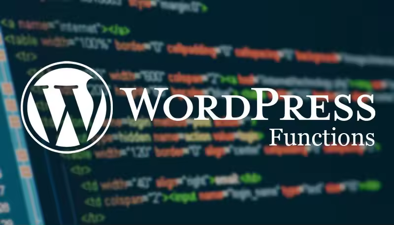 WordPress常用函数大全及使用技巧