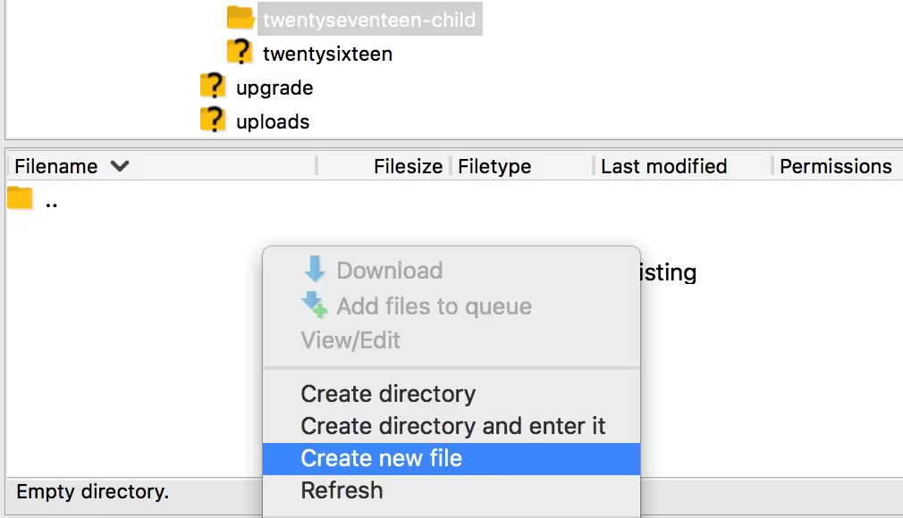 wp-filezilla-create-new-file-d8d83c046eb9346736cd951020fe7c7552abb4d9564301dbdeb9ea4d2ba0da22.jpgo_