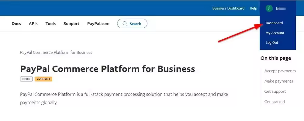 go-to-paypal-developer-account-dashboard.jpego_