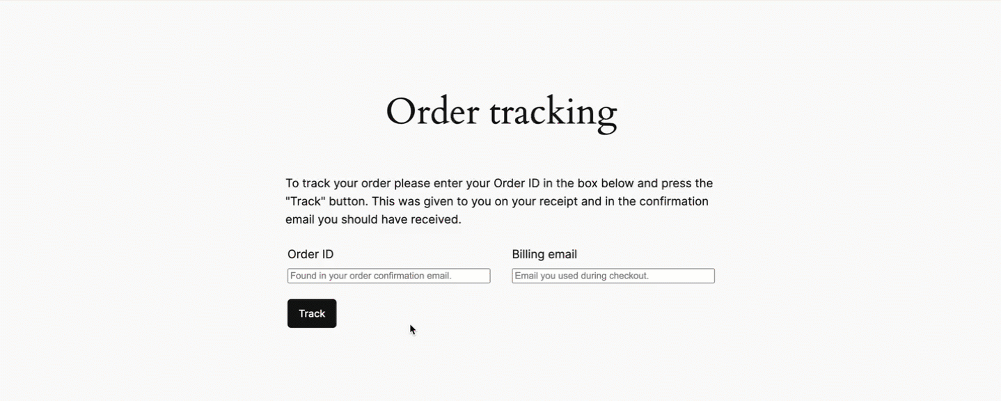 order-tracking-shortcode